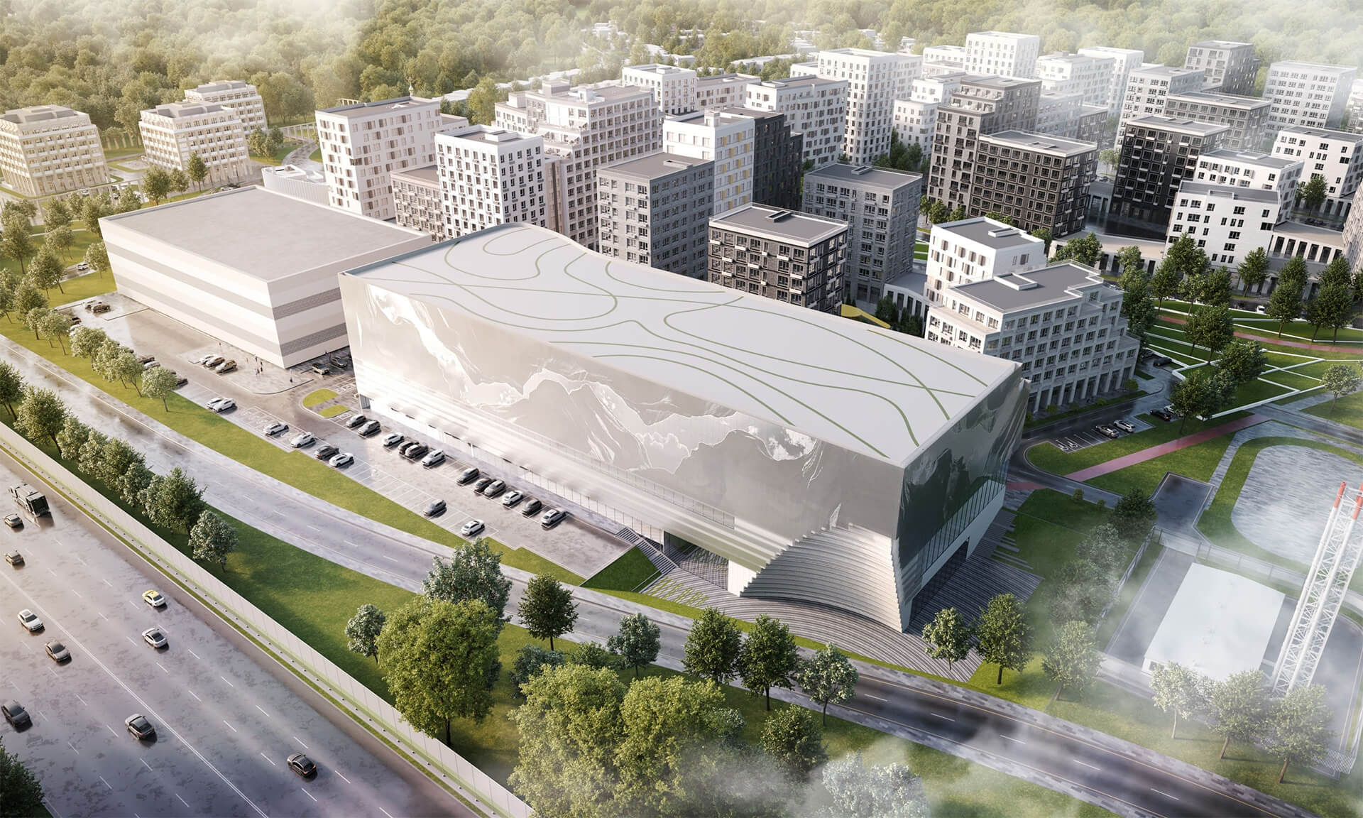 Расположение ЖК «Мыс»